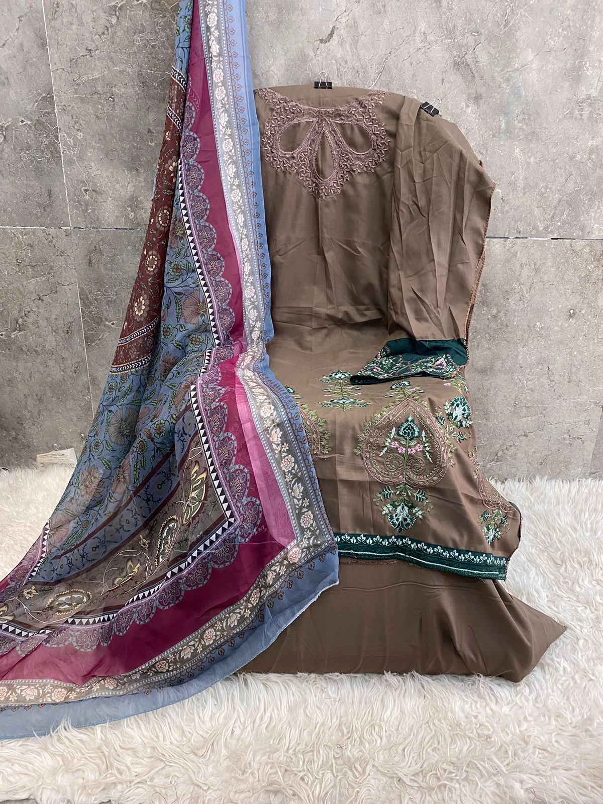 Hoor Tex H-290 Heavy Rayon Wholesale Pakistani Salwar Suit Catalog — Wholesale Salwar Suits, MPA wholesale from Surat - Gallery Image 3